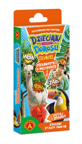 E-shop Deti proti dospelým – Ciekawostki o przyrodzie Travel cestovná hra