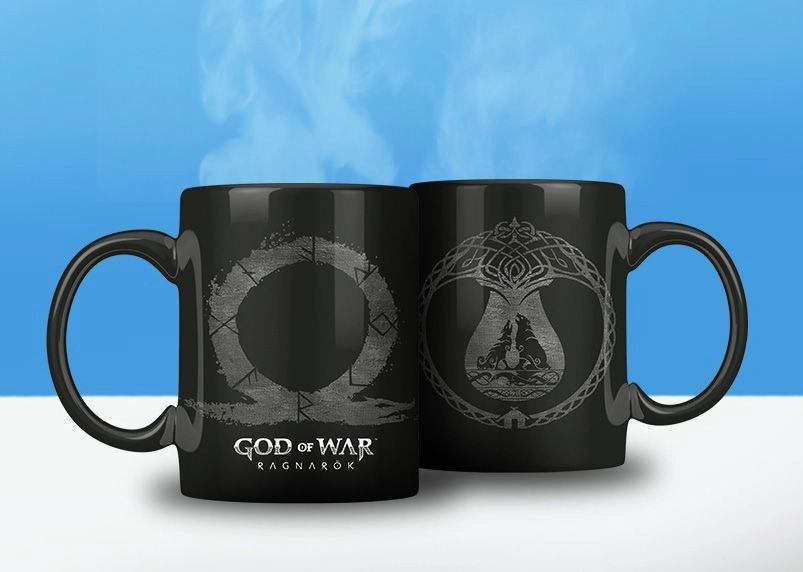 E-shop Hrnček meniaci motív GOD OF WAR RAGNARÖK