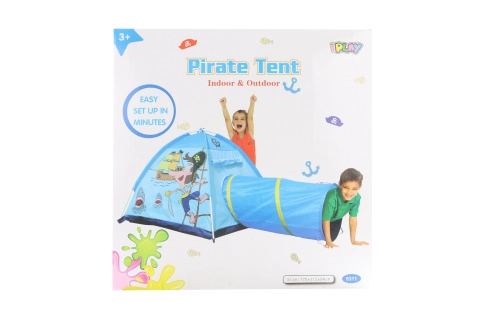 Detský stan pirát s tunelom