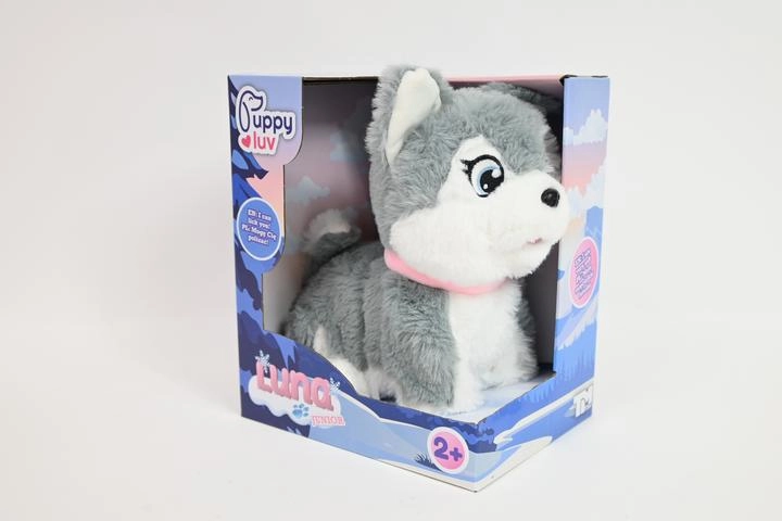 TMT interaktívny plyšový psík Luna (šteniatko husky)