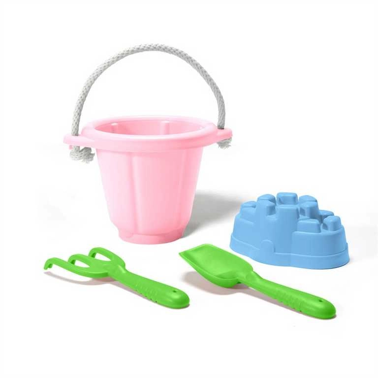 E-shop Green Toys Růžový set na písek