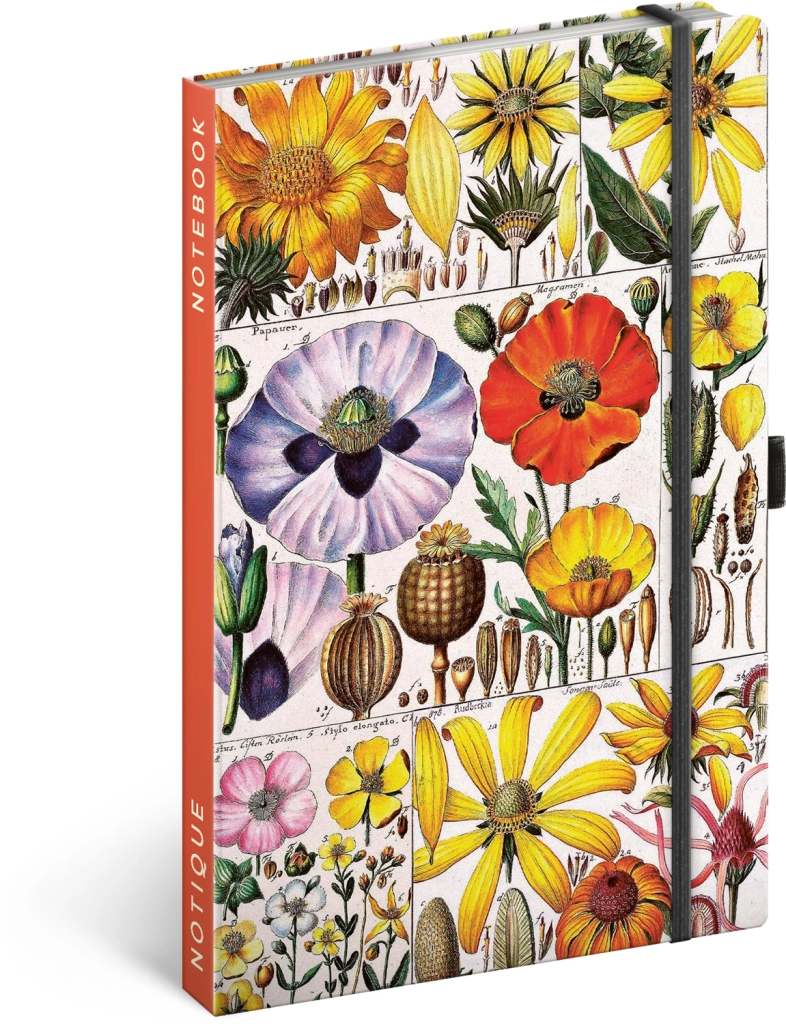 E-shop Kateřina Winterová Notes Herbář tečkovaný 13 x 21 cm