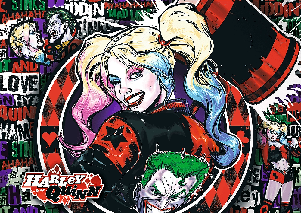 E-shop TREFL Premium Plus Batman Harley Quinn 1000 dielov