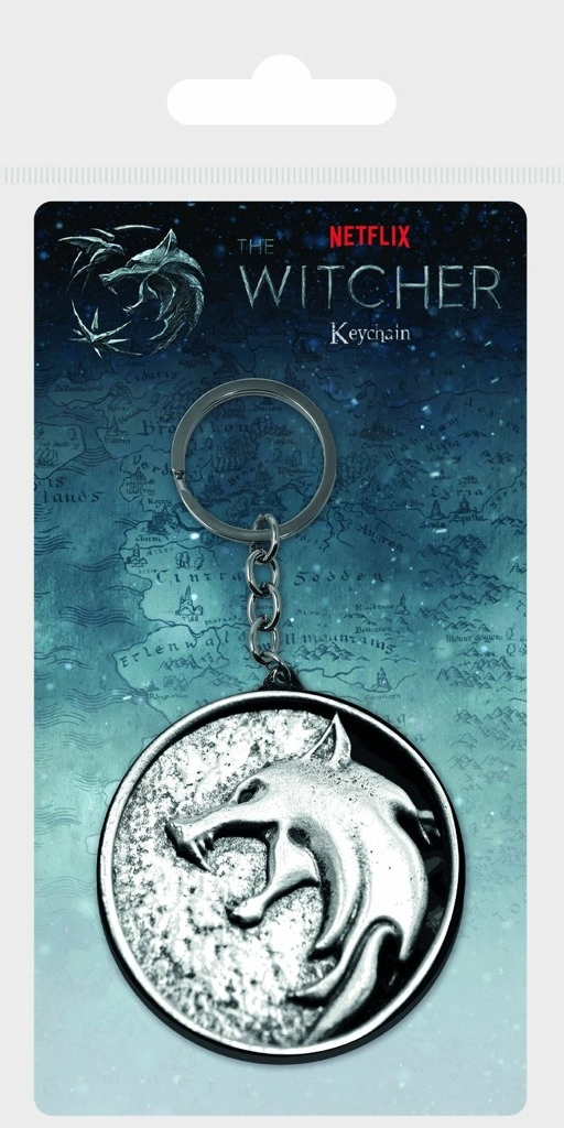 E-shop Prívesok na kľúče The Witcher Metal Keychain
