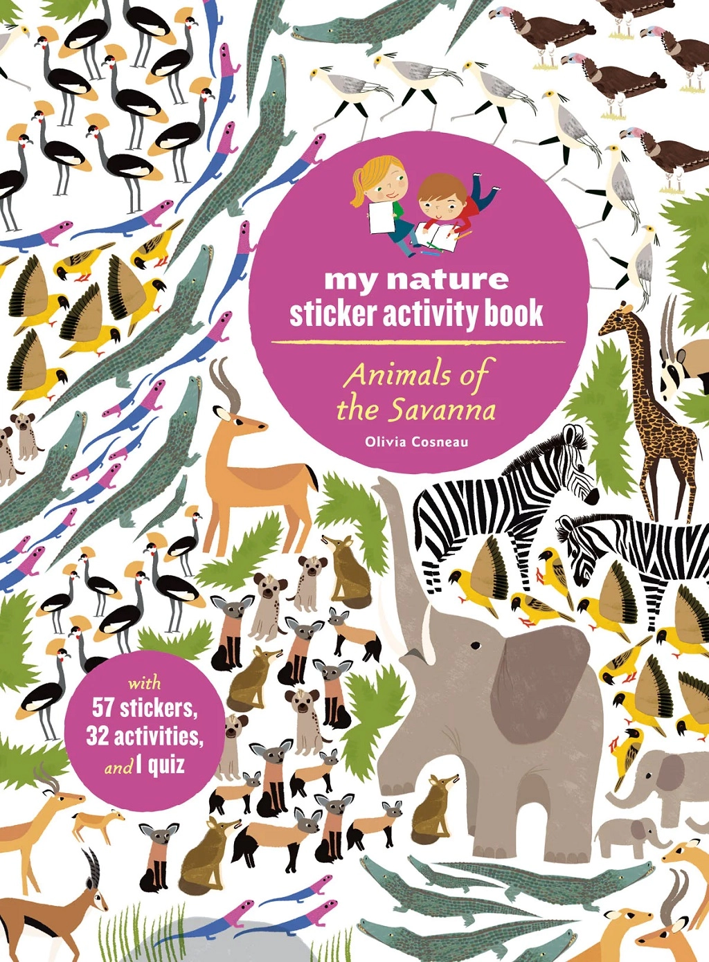 E-shop Animals of the Savanna Cosneau OliviaPaperback softback