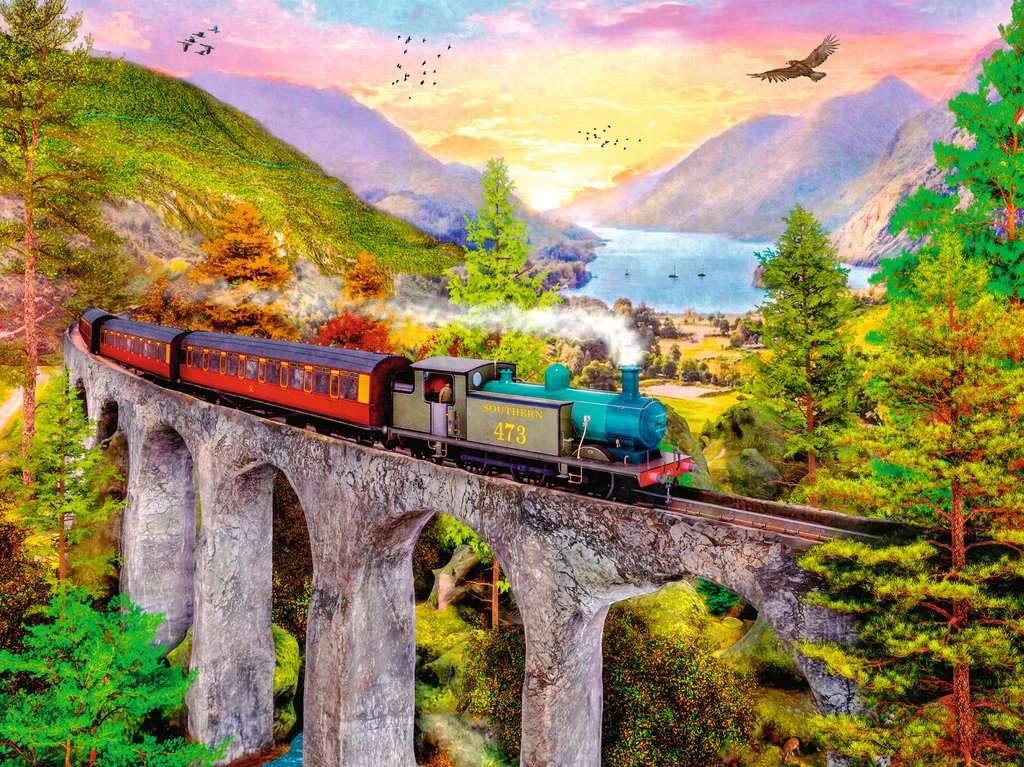 E-shop RAVENSBURGER Podzimní jízda vlakem 1500 dielov