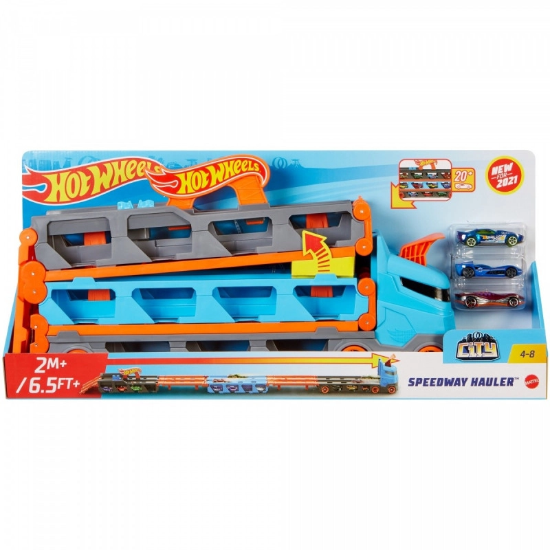 Hot Wheels nadupaný tahač