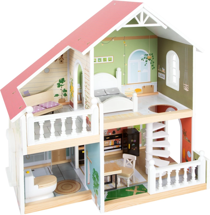 E-shop Small Foot Malý pevný dom pre bábiky Urban Villa