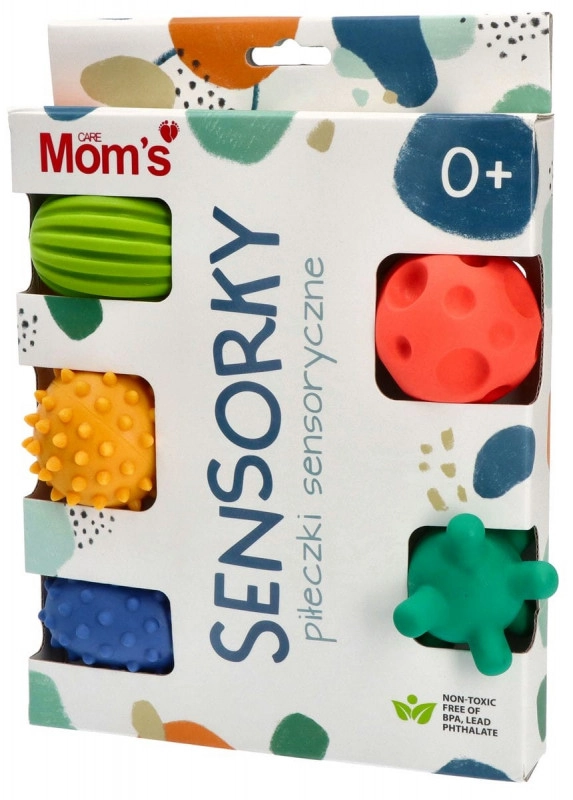 E-shop Pastelové senzorické loptičky SENSORKY – sada 5 ks