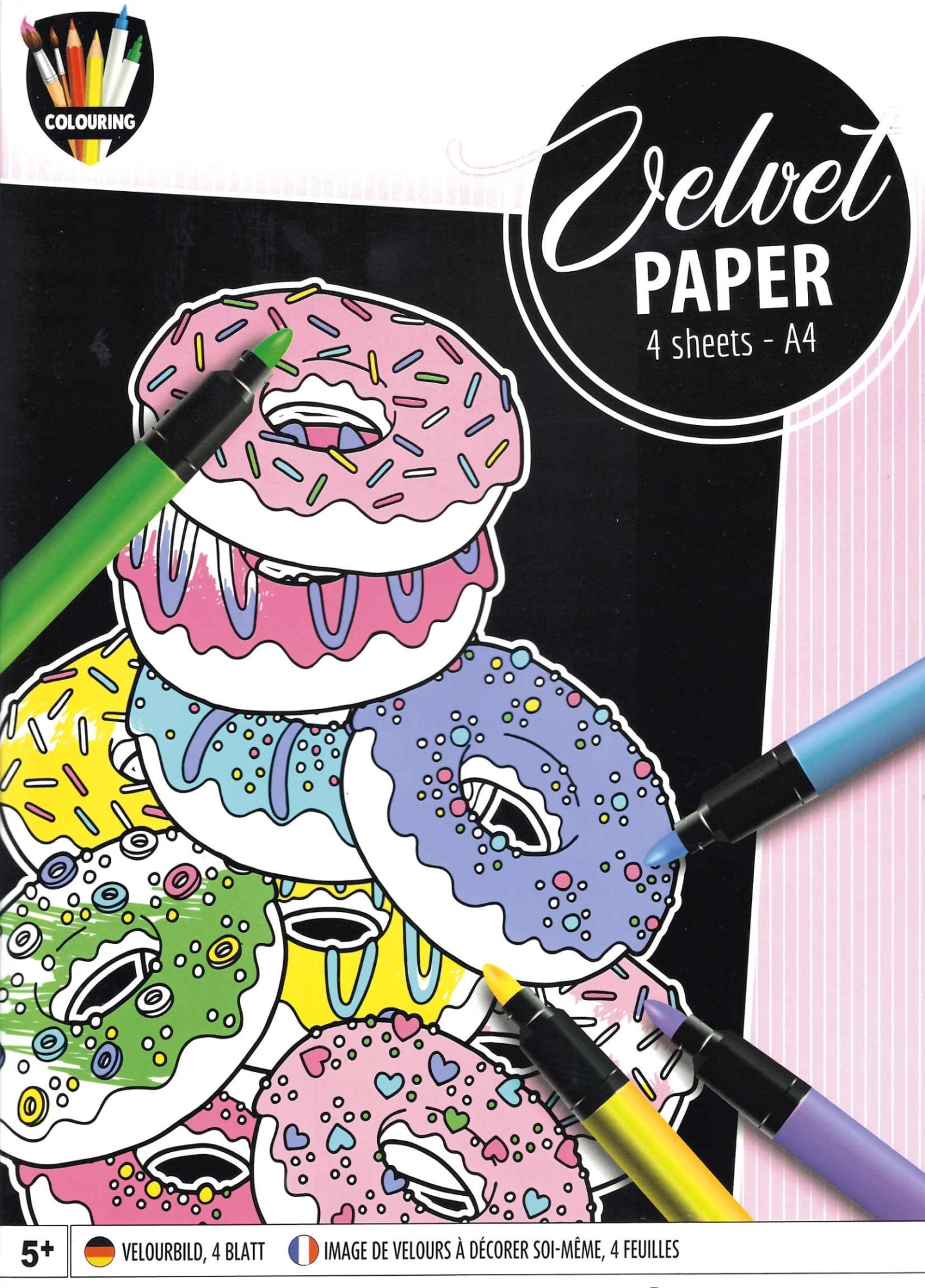 E-shop GRAFIX Zamatový obrázok Dobroty 29,5x21cm