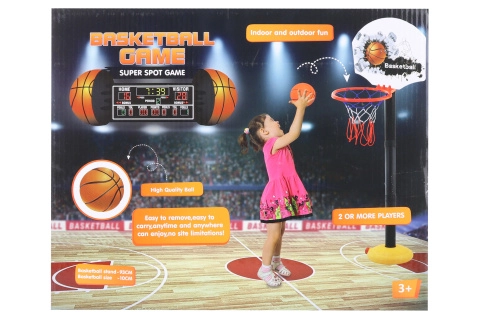 E-shop Basketbalový kôš pre deti 93 cm s loptou