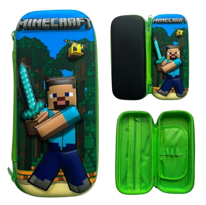 3D školský peračník Minecraft