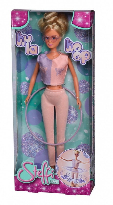 E-shop Steffi bábika s obručou Hula Hoop