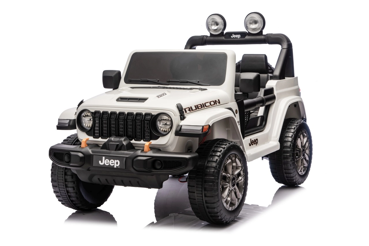 E-shop Detské elektrické auto Jeep Wrangler Rubicon Lift – biele