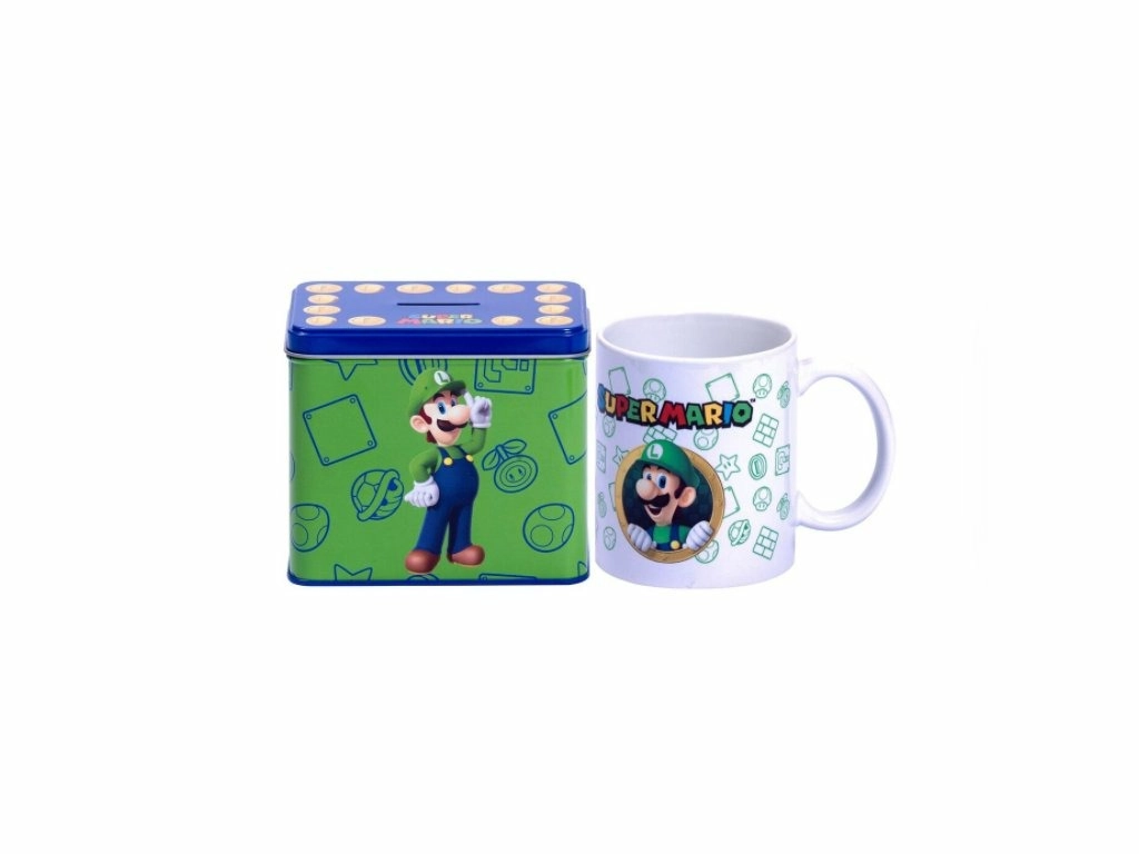E-shop Hrnček a pokladnička super mario luigi