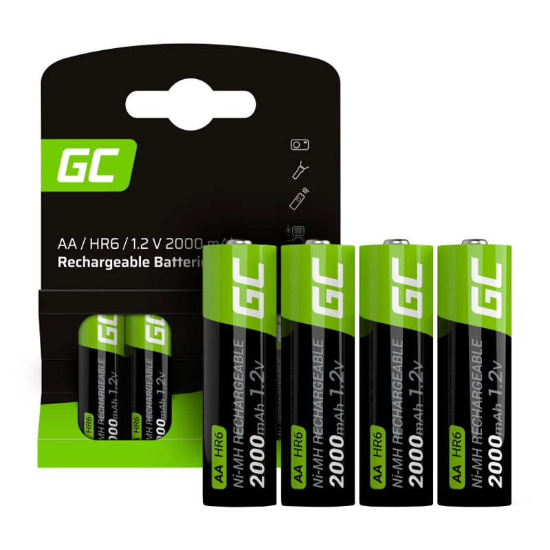 E-shop Green Cell AA 2000mAh 4ks GR02