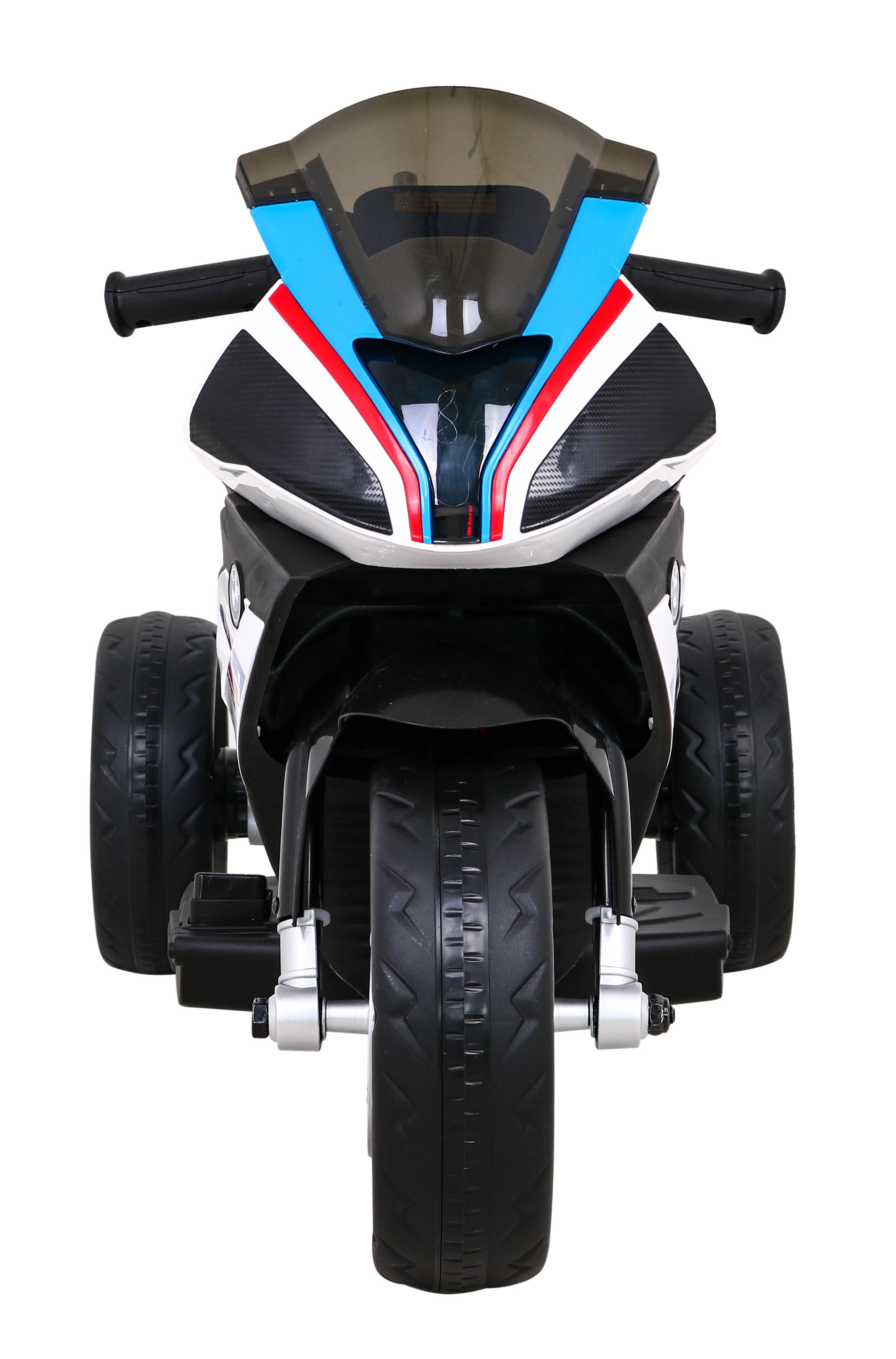 E-shop Joko Elektrická Motorka BMW HP4 kožené sedadlo biela