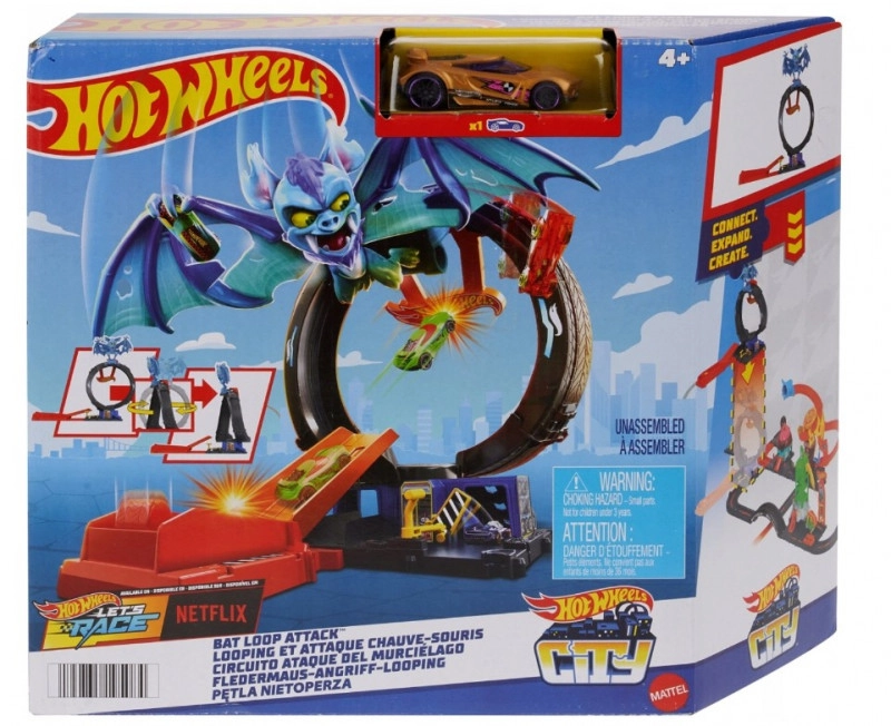 E-shop Mattel Hot Wheels City Mesto netopierov Reifenshop HTN78