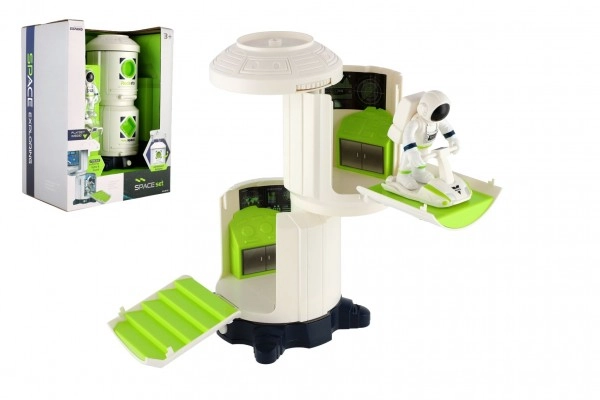 E-shop Teddies Sada vesmír Astronaut, vesmírná stanice se světlem, zvukem