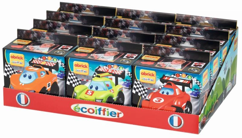 E-shop Abrick Ecoiffier Závodné auto 3 druhy DP12