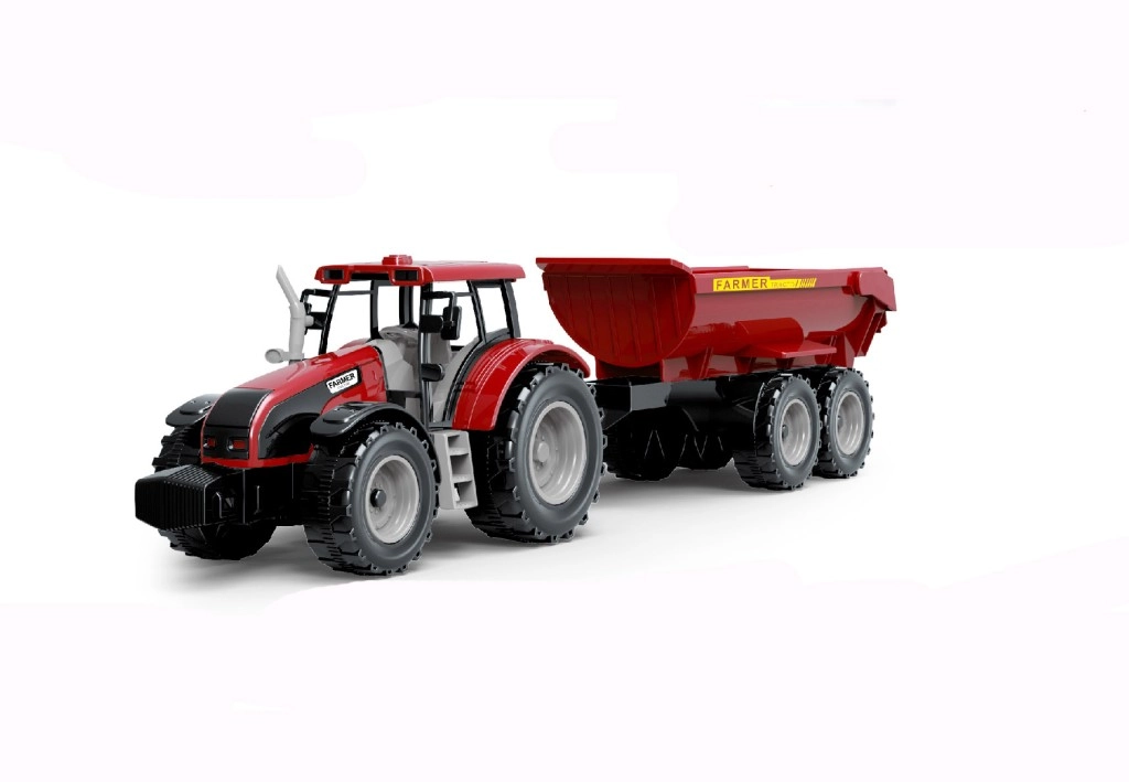 Alltoys Traktor s valníkom modrý
