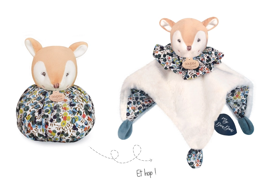 E-shop Doudou et Compagnie DC3930 Faon Biela 25 cm