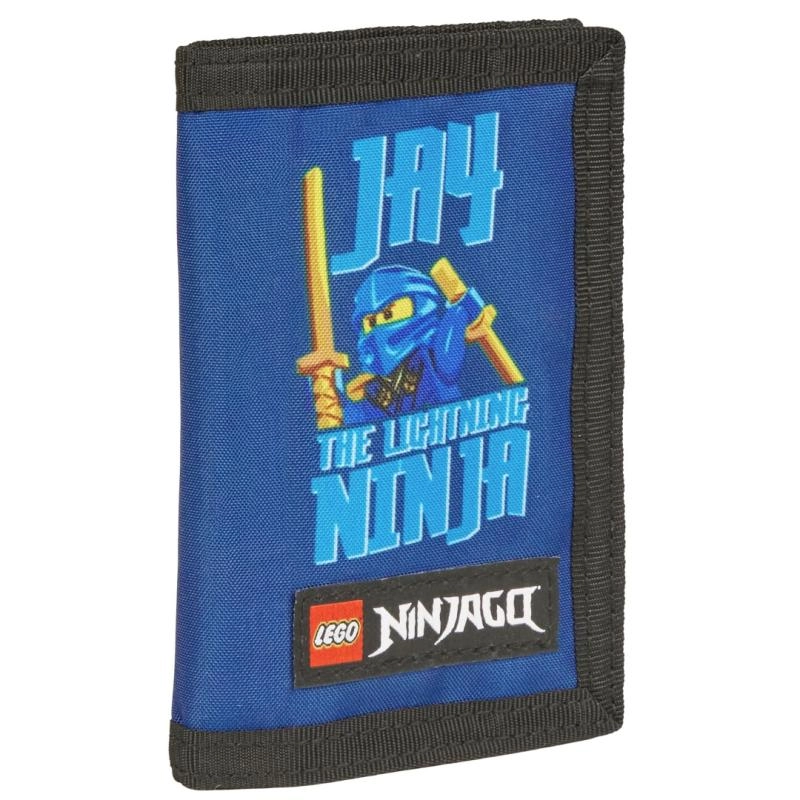 Lego Ninjago Jay detská peňaženka so suchým zipsom