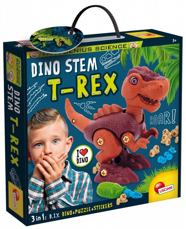 E-shop Konštrukčný set I'm A Genius Dino Steam - T-Rex