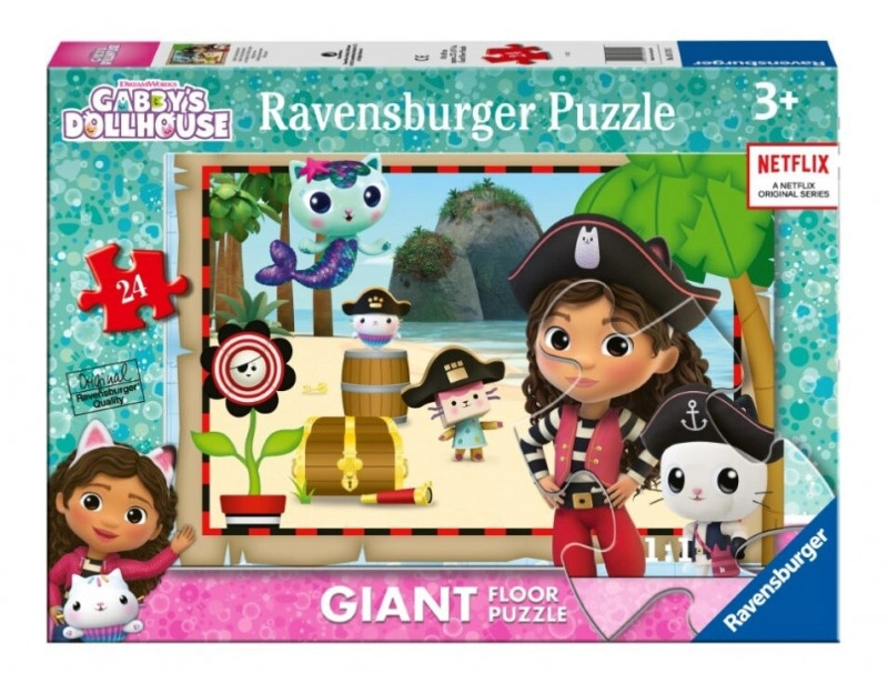 E-shop Puzzle 24 dielikov Obří mačací dom Gabi