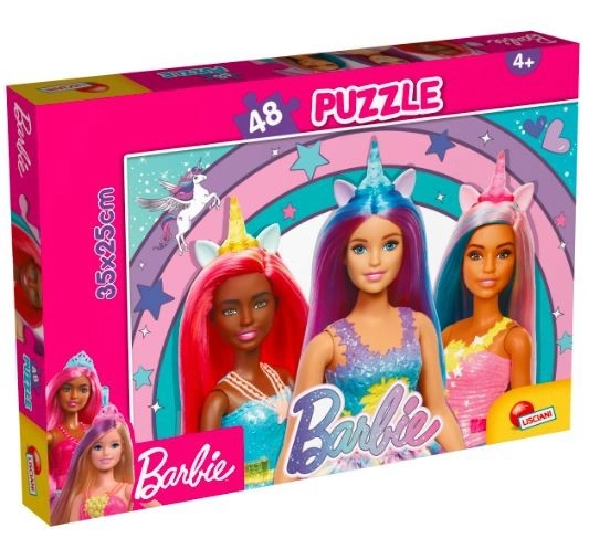 E-shop Puzzle Barbie 48 dielikov Kúzelný jednorožec