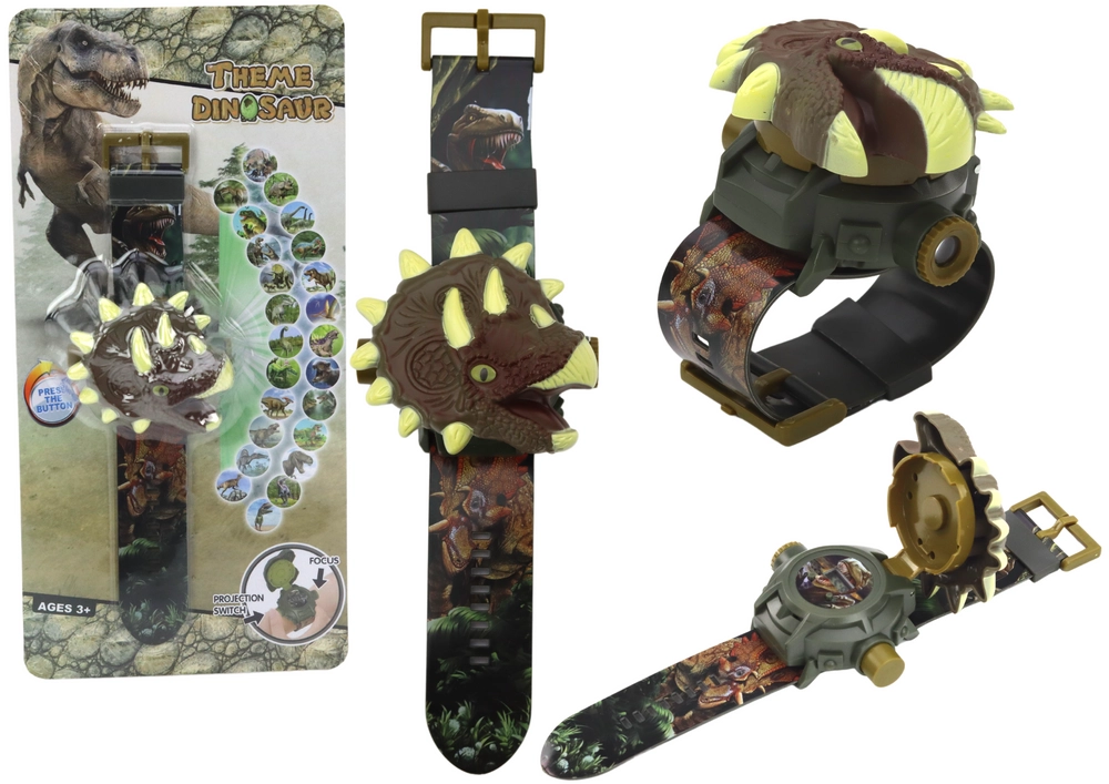E-shop Detské hodinky s 3D projekciou dinosaurových motívov
