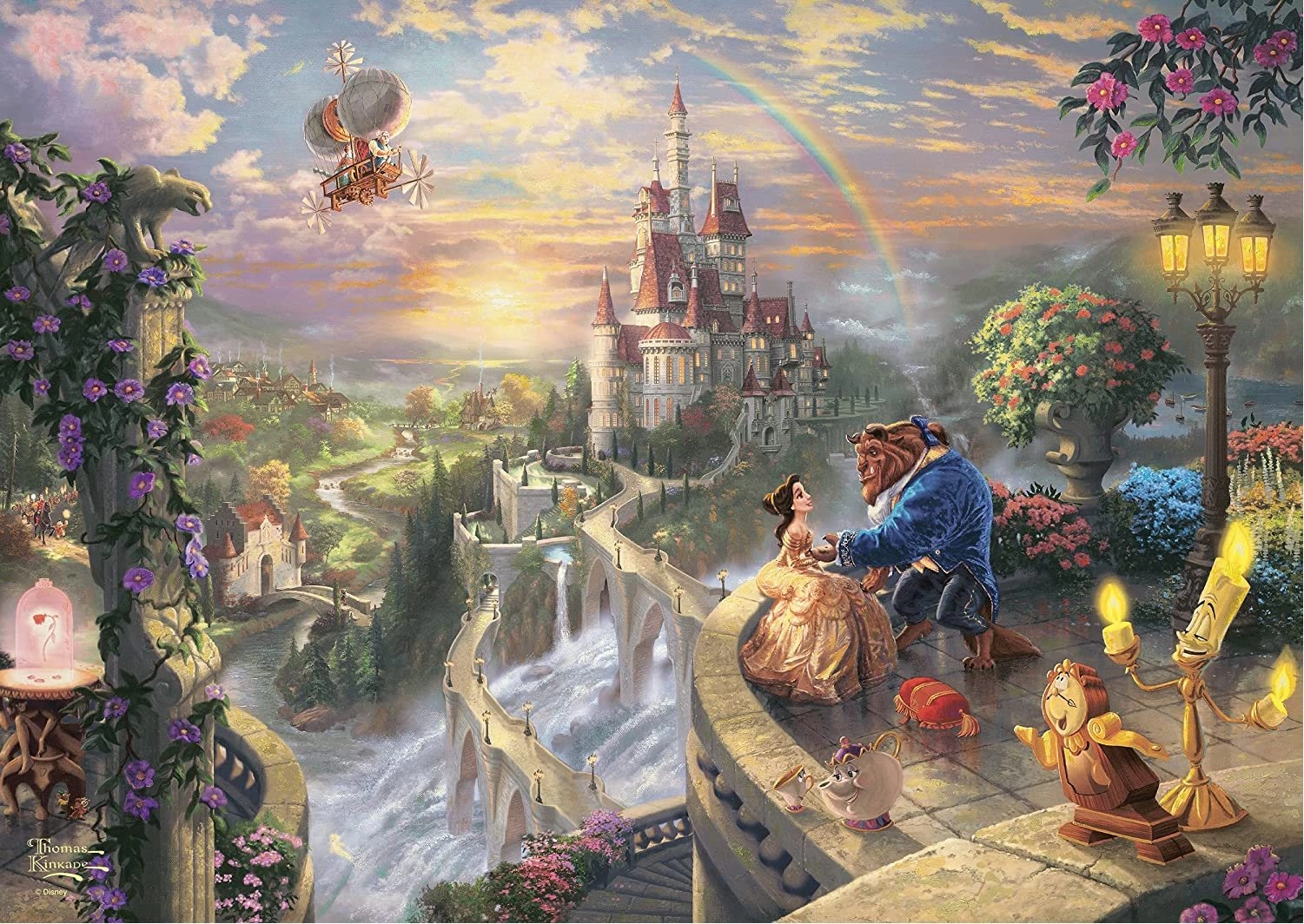 E-shop SCHMIDT v plechové krabičce Disney: Kráska a zvíře 500 dielov
