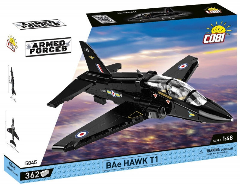 E-shop Cobi 5845 Britské ľahké stíhacie lietadlo BAe HAWK T1