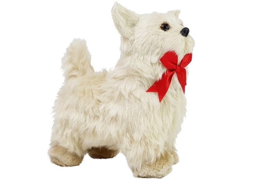 LEAN TOYS Interaktívny psík Čivava biela