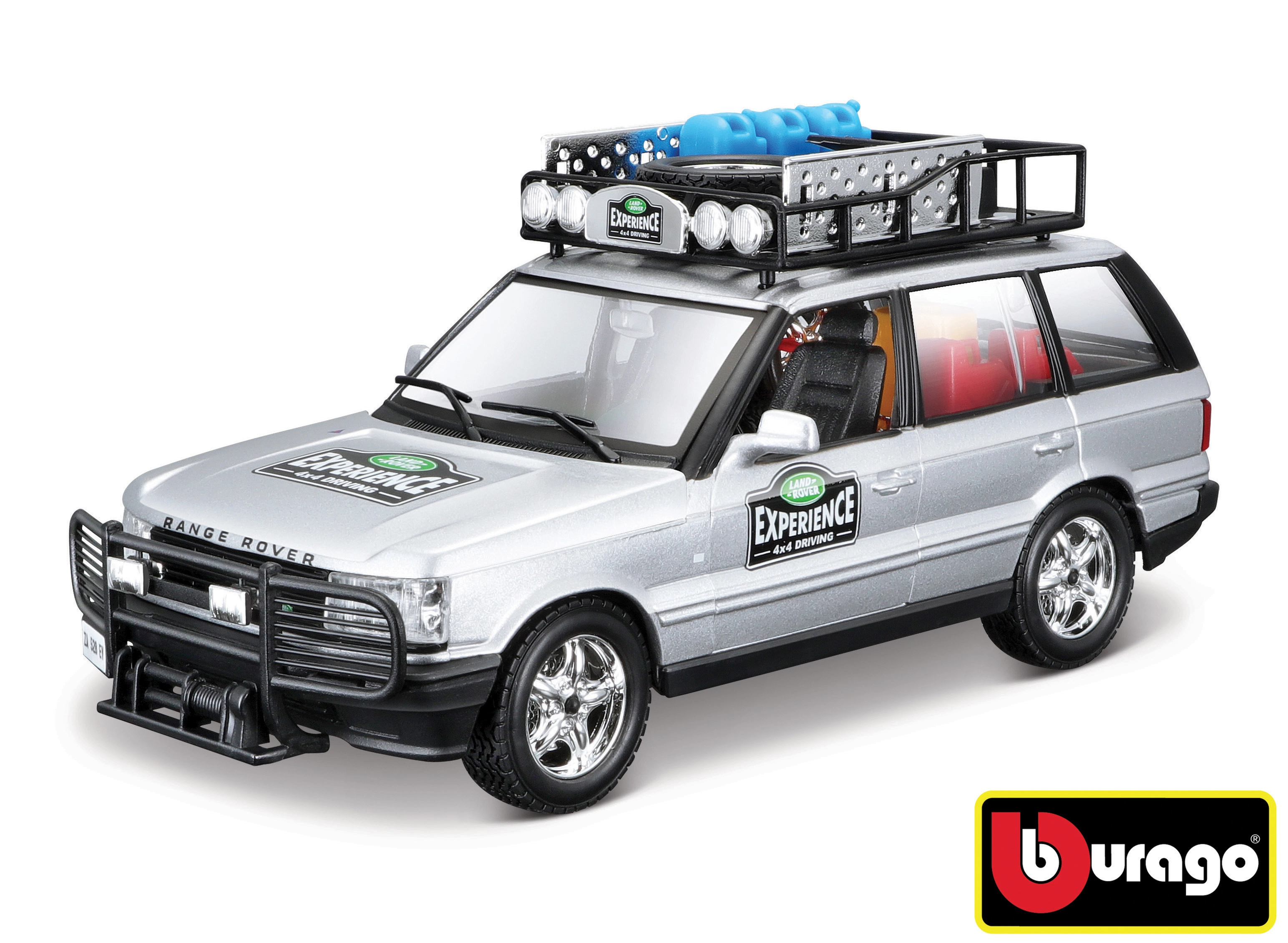 E-shop Bburago Range Rover stříbrná 1:24