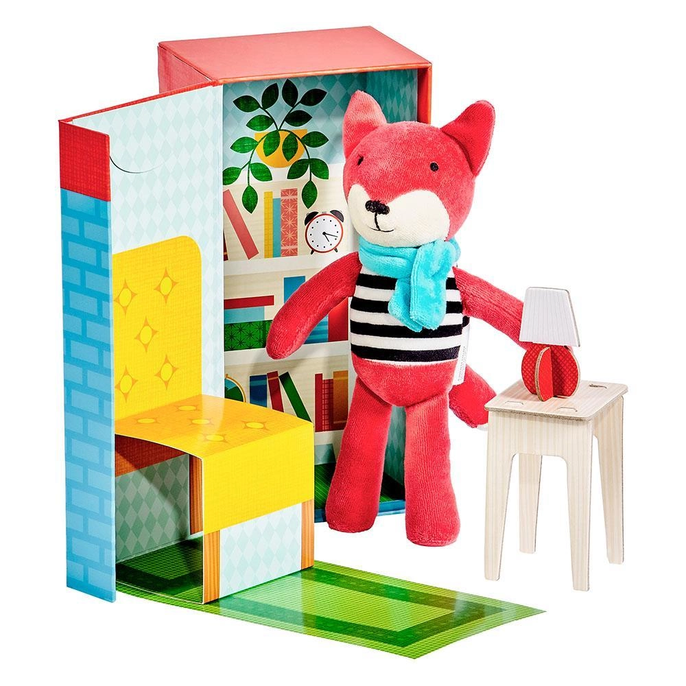 E-shop Petitcollage liška v knihovně
