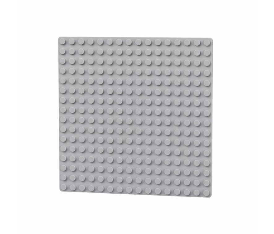 E-shop L-W Toys Oboustranná deska 16x16 světle sivá