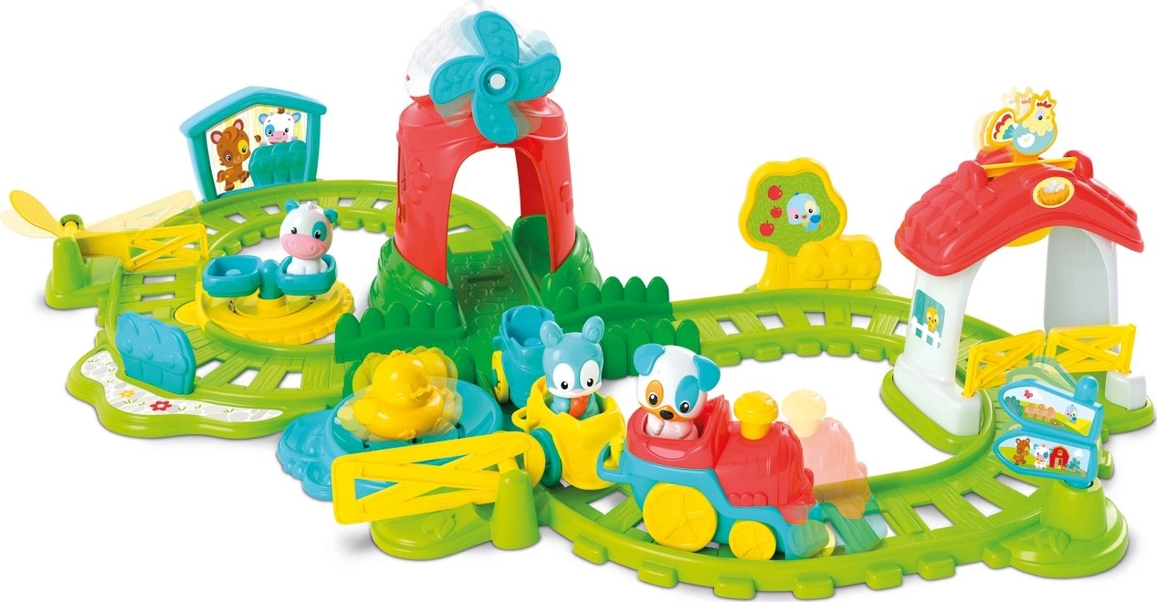 E-shop Clementoni Baby velká vláčkodráha farma (8005125173914)