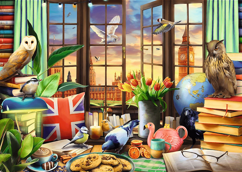 E-shop TREFL Premium Plus Tea Time Všetko britské 1000 dielov