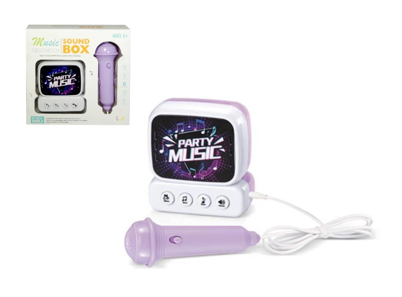 E-shop Hudobný sound box mini s mikrofónom pre deti