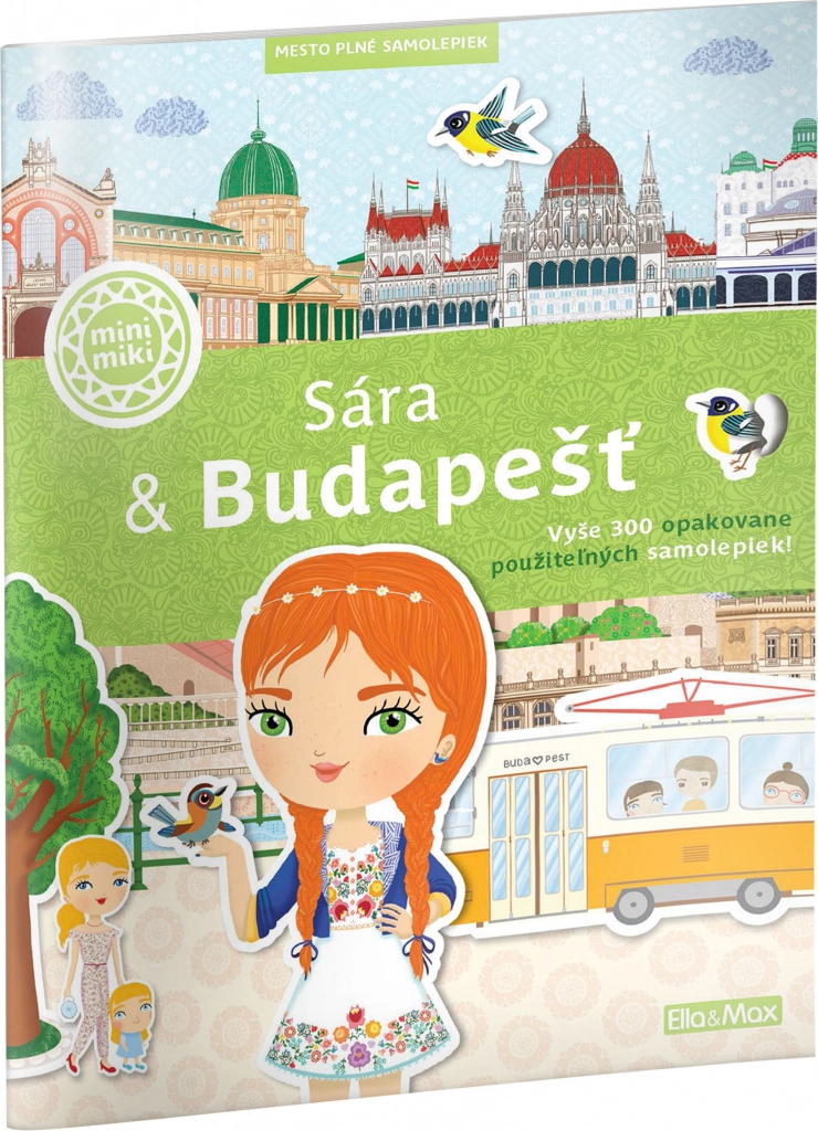 E-shop Sára a Budapešť – mesto plné samolepiek