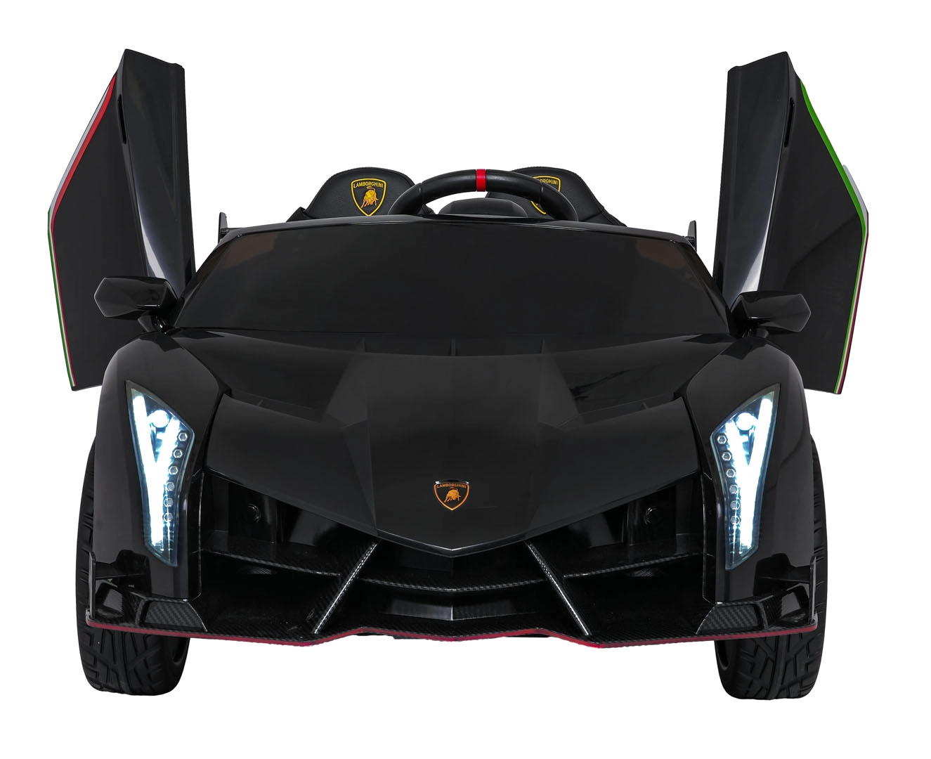Detské elektrické auto LAMBORGHINI Veneno – čierne
