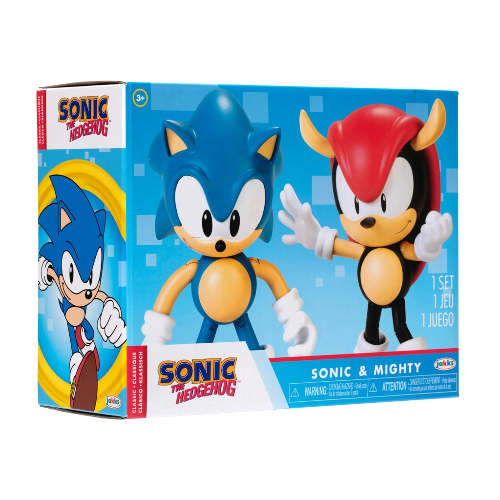 E-shop Figúrky SONIC Classic a Mighty 10 cm – sada 2 ks