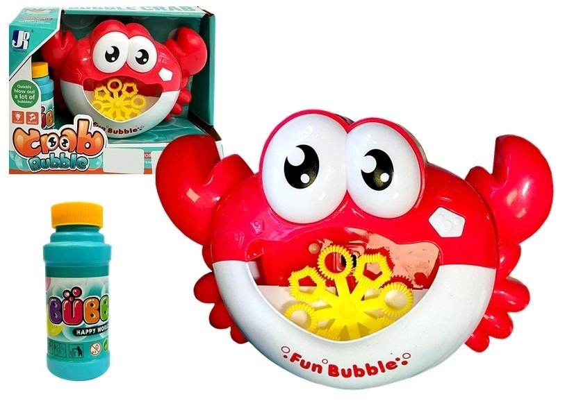 E-shop Lean Toys Bublifuk v tvare červeného kraba