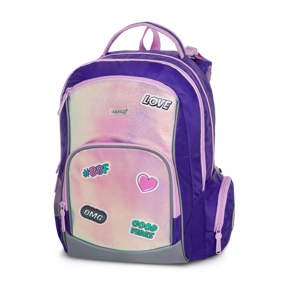 školský batoh OXY GO Fashion fialový