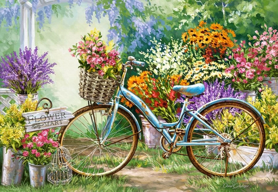 E-shop Castorland The flower mart 1000 dielov