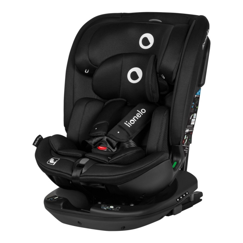Autosedačka Lionelo Bastiaan RWF i-Size Grey Stone – Black Carbon