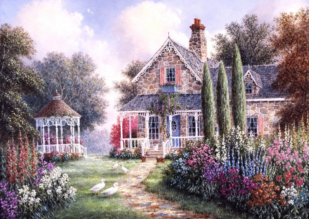 E-shop Grafika puzzle Elmírov domček 1000 dielikov