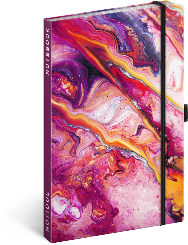 E-shop Baagl Notes Marble linkovaný 13 × 21 cm