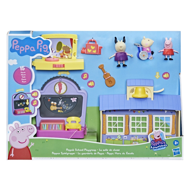 Hasbro PRASIATKO PEPPA HRACIA SÚPRAVA PEPPINA ŠKÔLKA